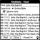 MyBible Screenshot - Find